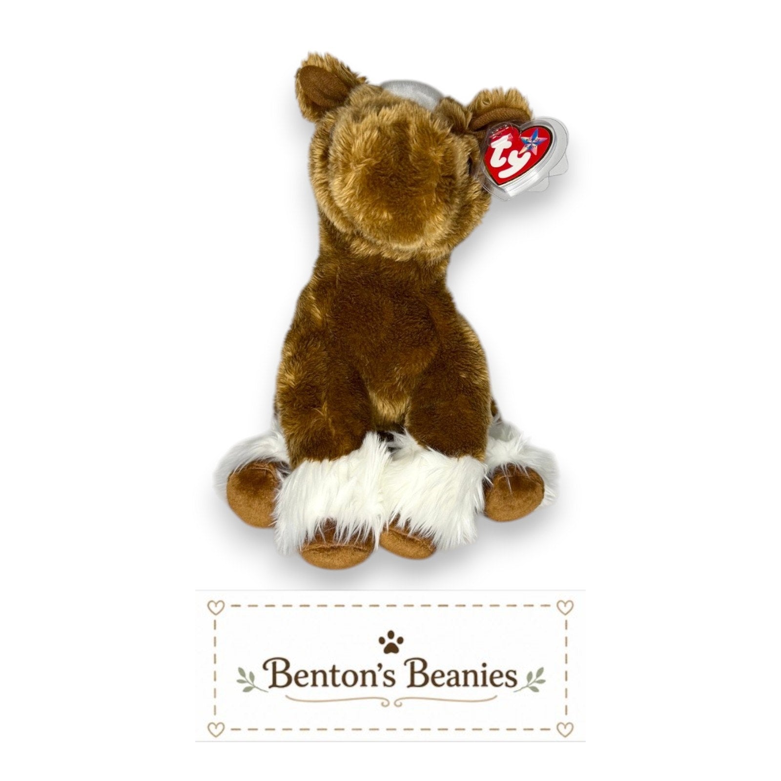 Hoofer the Horse TY Beanie Buddies | Mint Tags