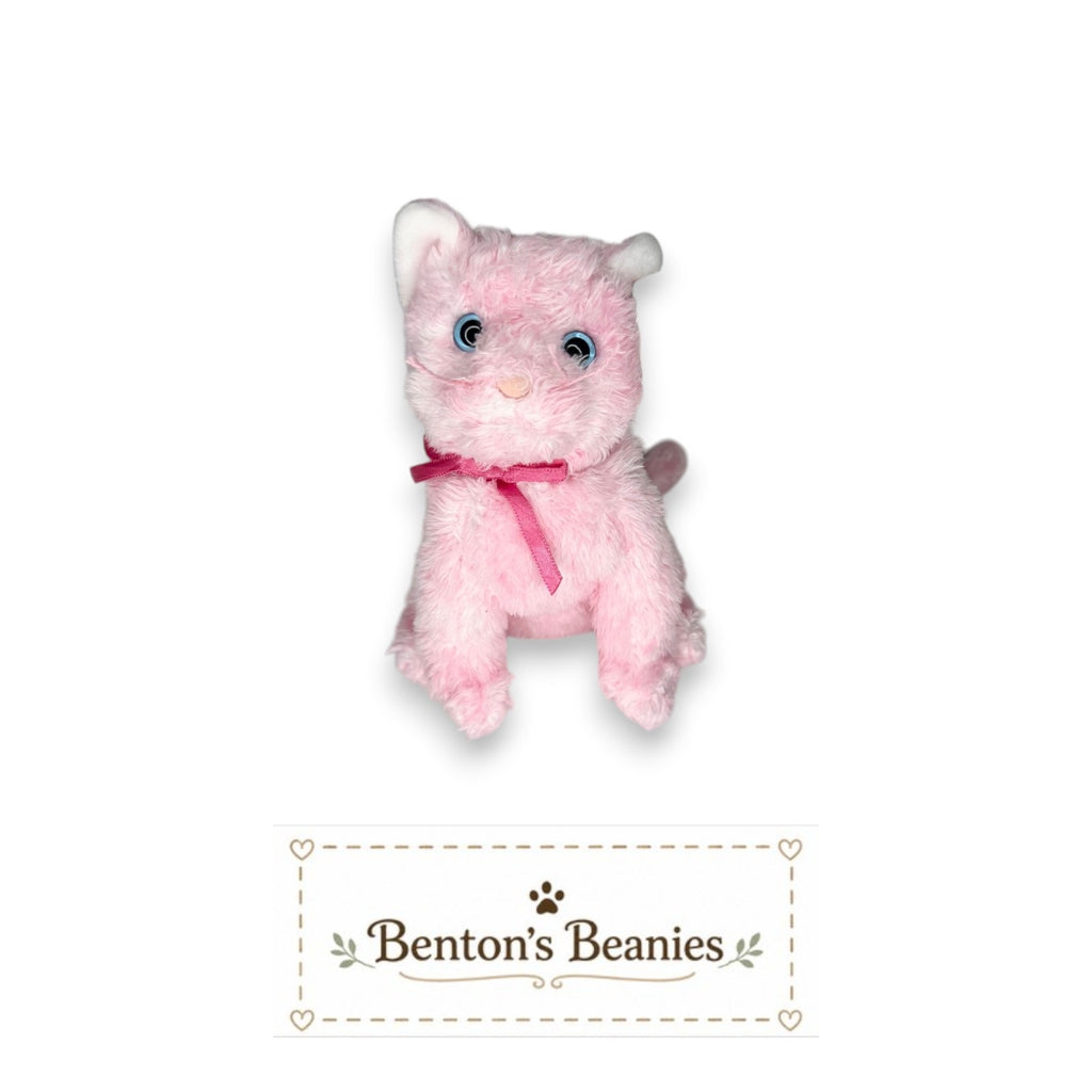Fleur the Cat TY Beanie Baby | Mint Heart & Tush Tag
