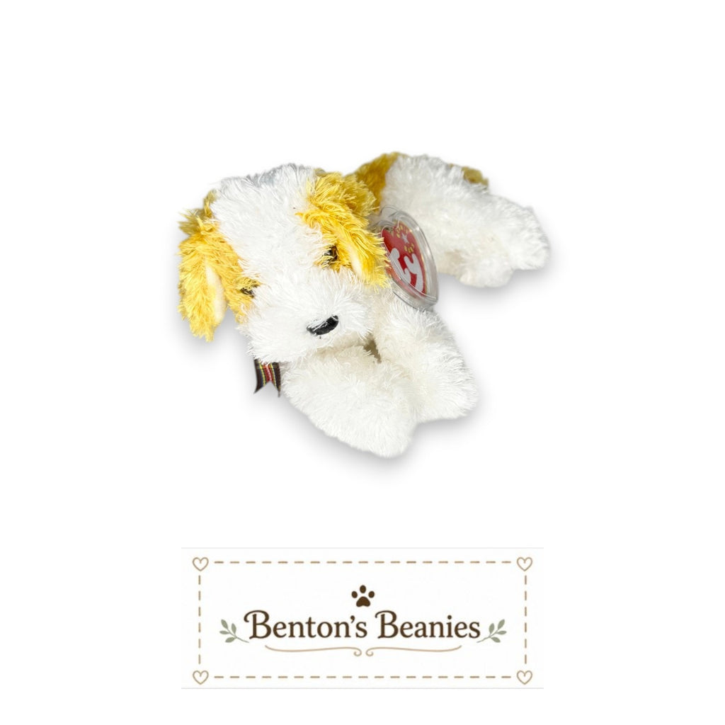 Darling the Dog TY Beanie Baby | Mint Heart & Tush Tag