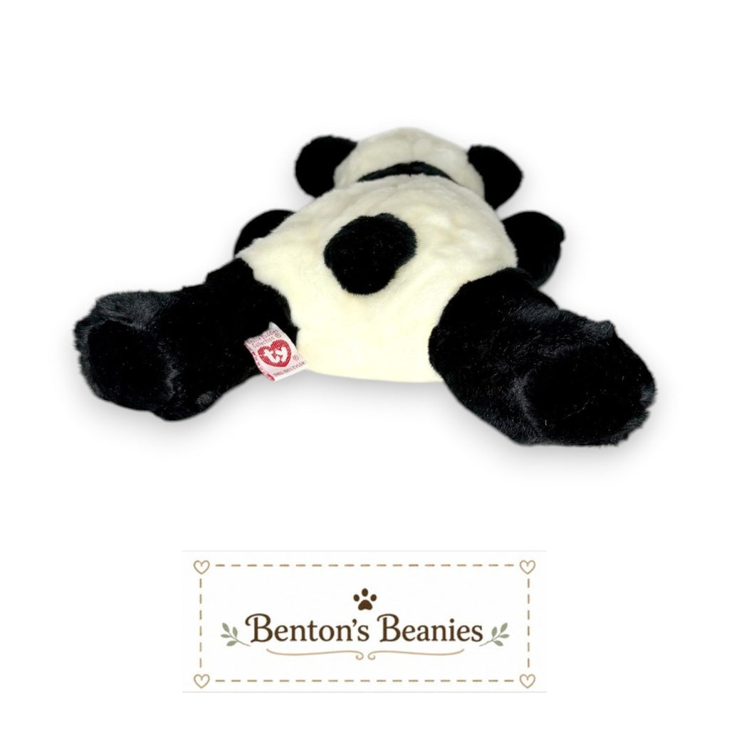 Peking the Panda Bear TY Beanie Buddies | Mint Heart/Tush Tags