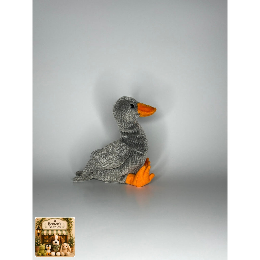 Honks the Goose TY Beanie Baby | Mint Heart & Tush Tag
