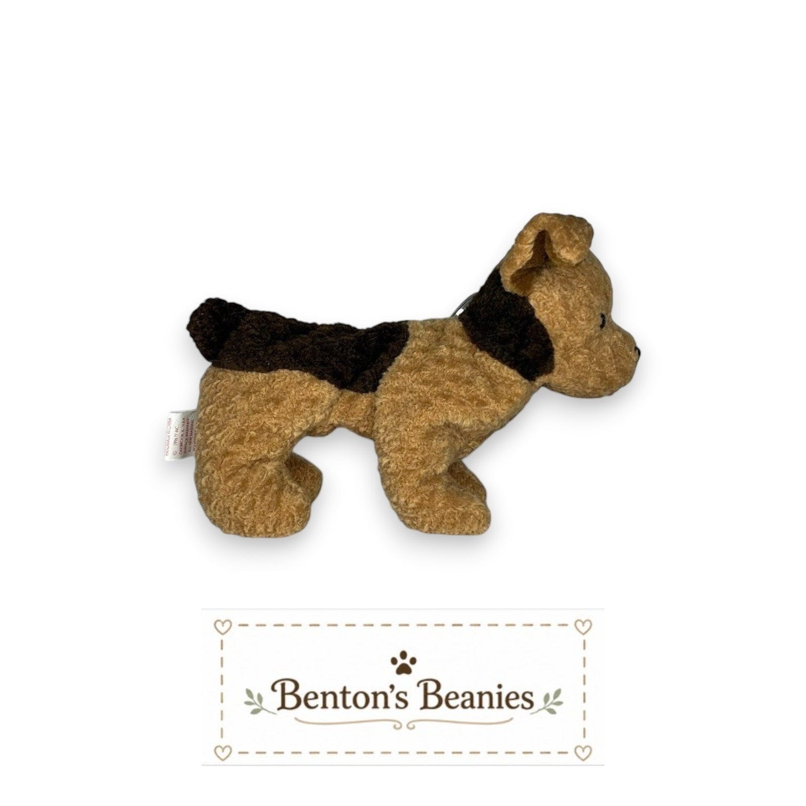 Tuffy the Terrier TY Beanie Baby | Mint Heart & Tush Tag