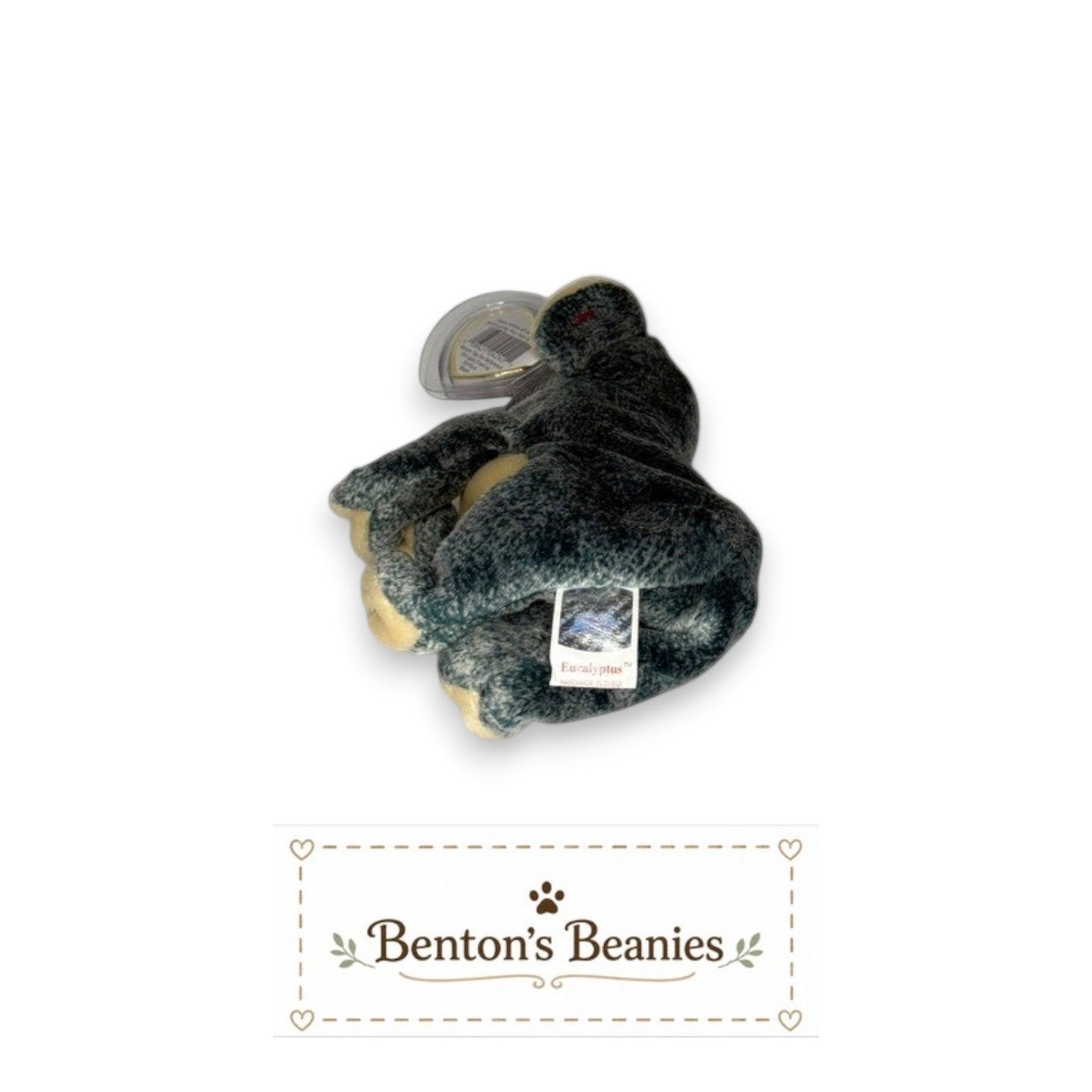 Eucalyptus the Koala TY Beanie Baby | Mint Heart & Tush Tag