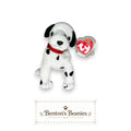 Dizzy the Dog TY Beanie Buddies | Mint Heart & Tush Tags