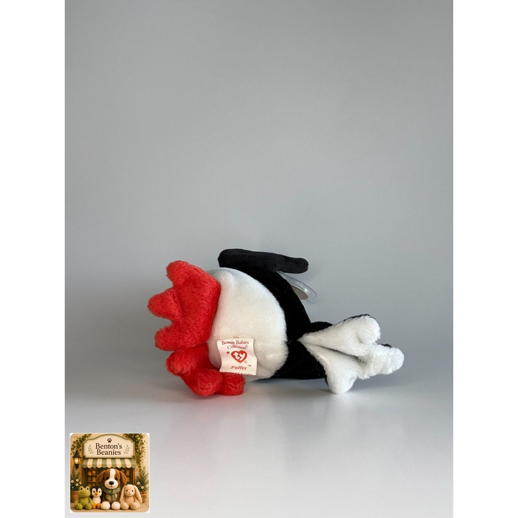 Puffer the Puffin TY Beanie Babies | Mint Heart & Tush Tag