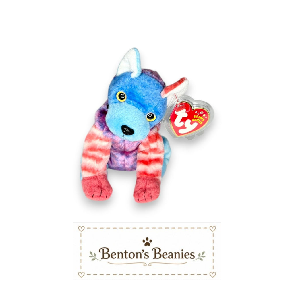 Hodge-Podge the Dog TY Beanie Baby | Mint Heart & Tush Tag
