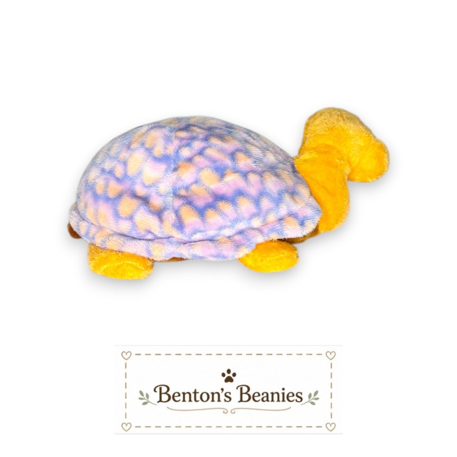 Cruiser the Turtle TY Pluffies | Mint Heart and Tush Tags