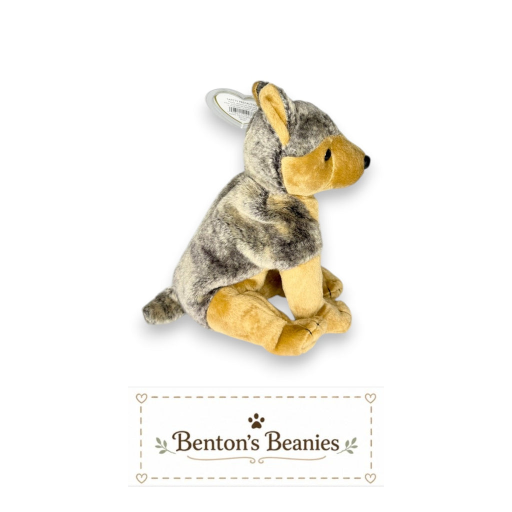 Sarge the Dog TY Beanie Baby | Mint Heart & Tush Tag
