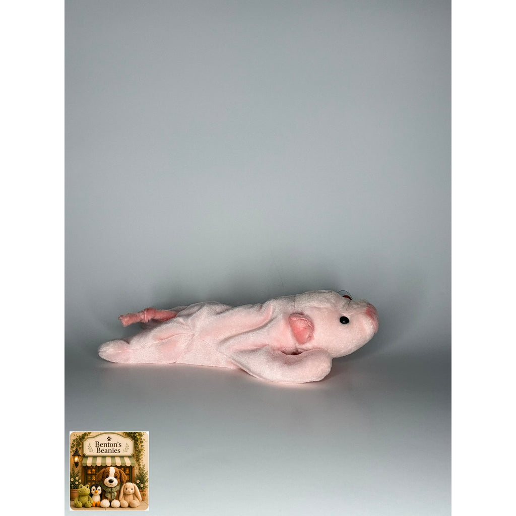 Squealer the Pig TY Beanie Baby | Mint Heart & Tush Tag