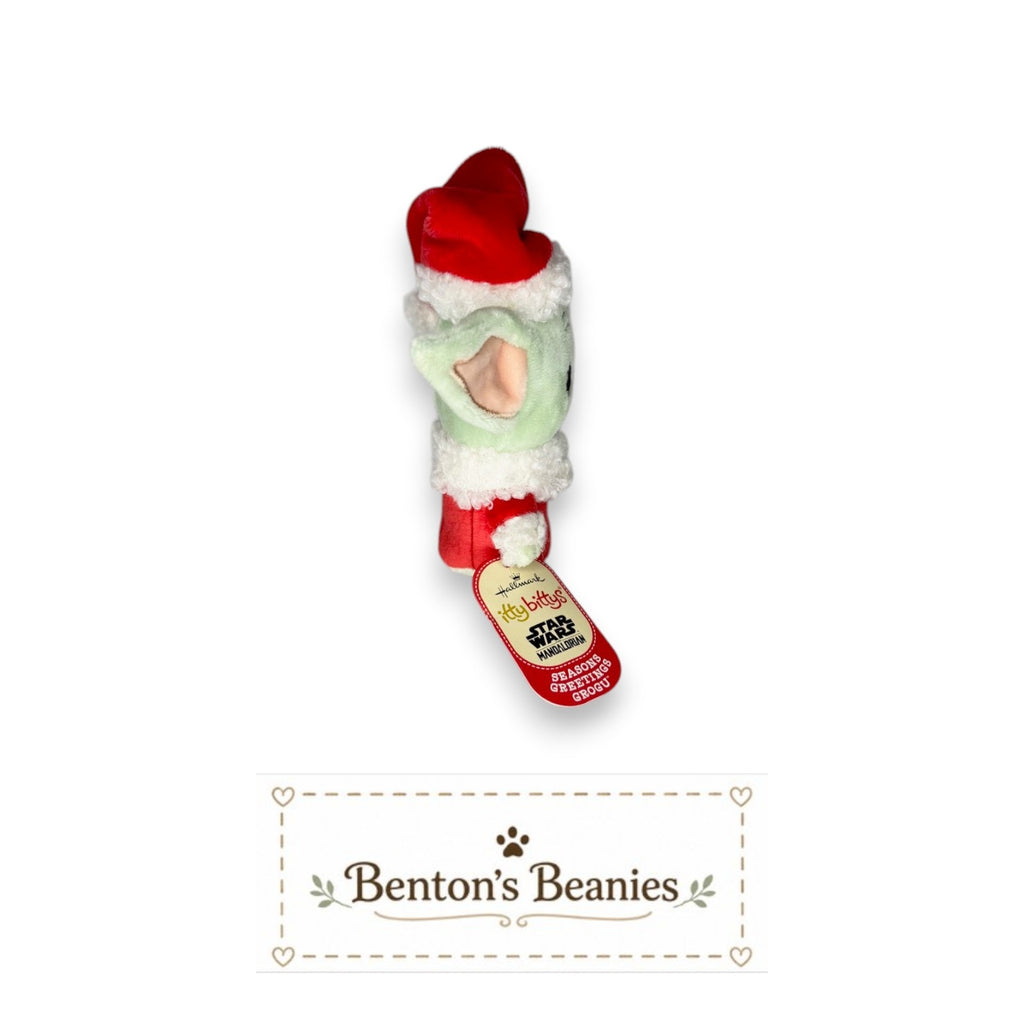 Grogu Holiday Hallmark itty bittys Plush