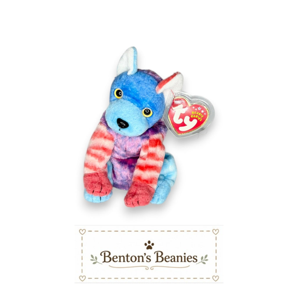 Hodge-Podge the Dog TY Beanie Baby | Mint Heart & Tush Tag