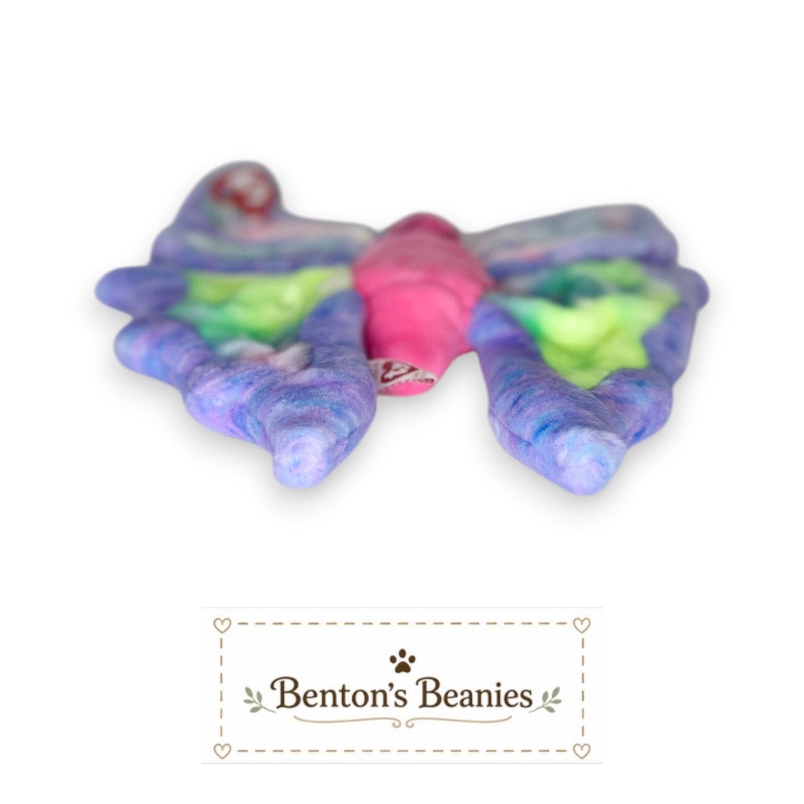 Flitter the Butterfly TY Beanie Buddies | Mint Tags