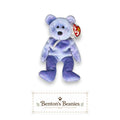 Clubby II the Bear TY Beanie Baby | Mint Heart/Tush Tag