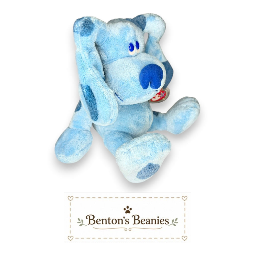 Blue's Clues TY Beanie Buddies | Mint Heart & Tush Tags