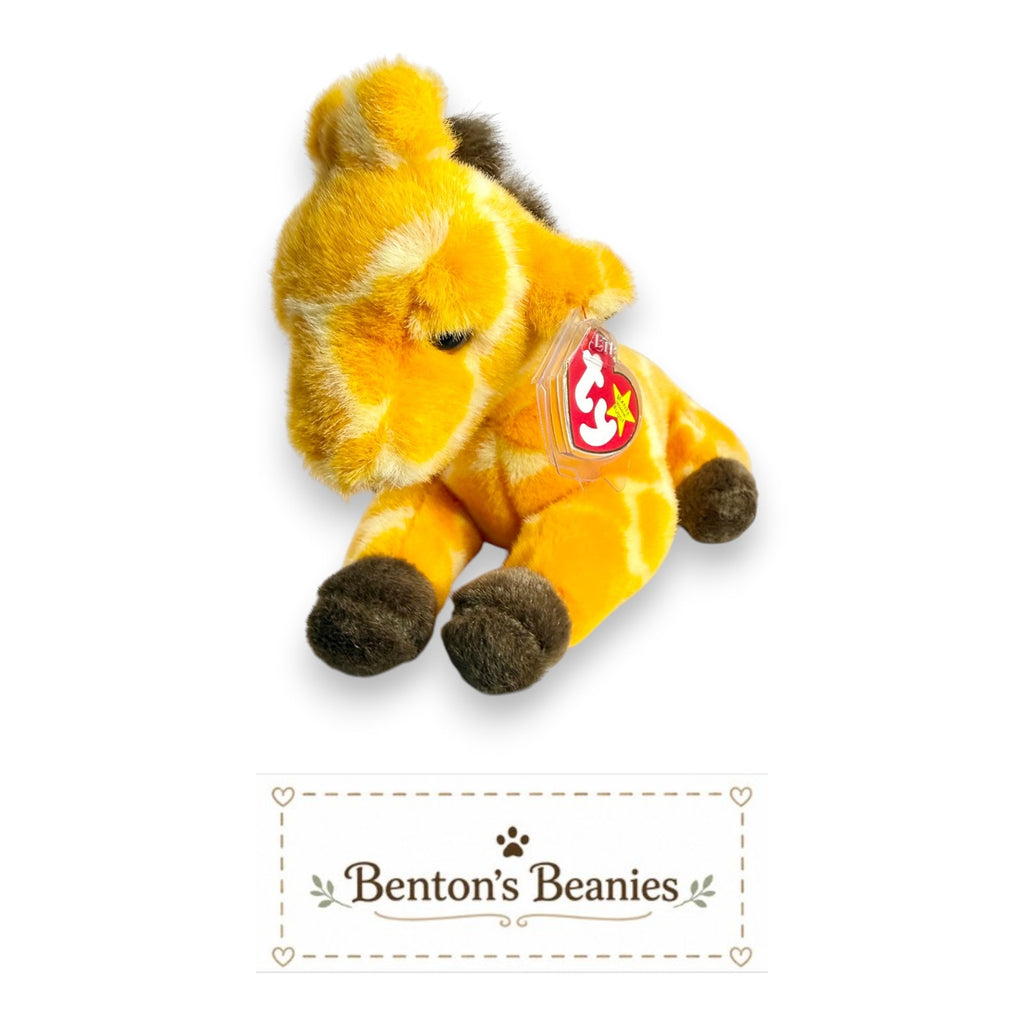 Twigs the Giraffe TY Beanie Buddies | Mint Heart & Tush Tags