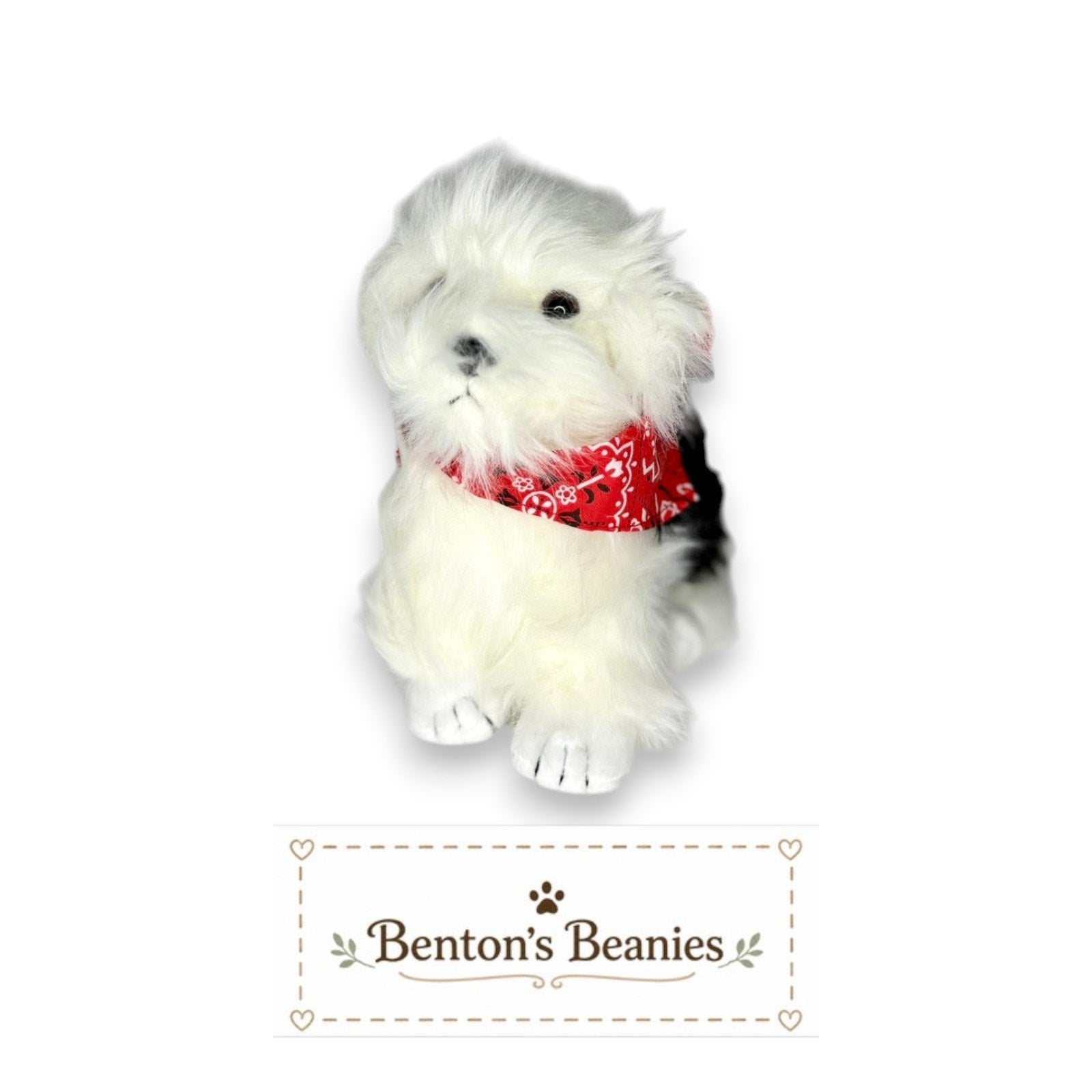 Hobo the Dog TY Beanie Baby | Mint Heart & Tush Tag