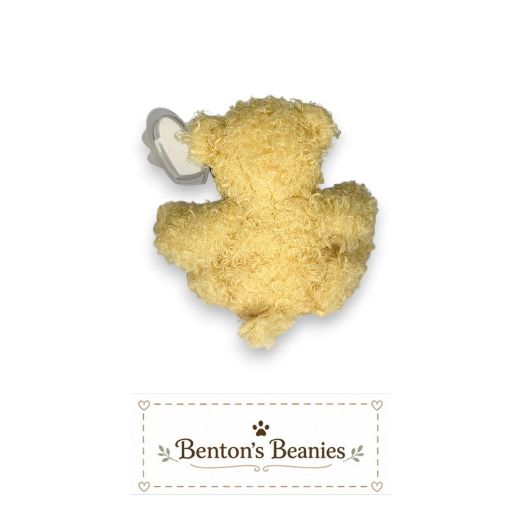Dear Grandpa the Bear TY Beanie Baby | Mint Heart & Tush Tag