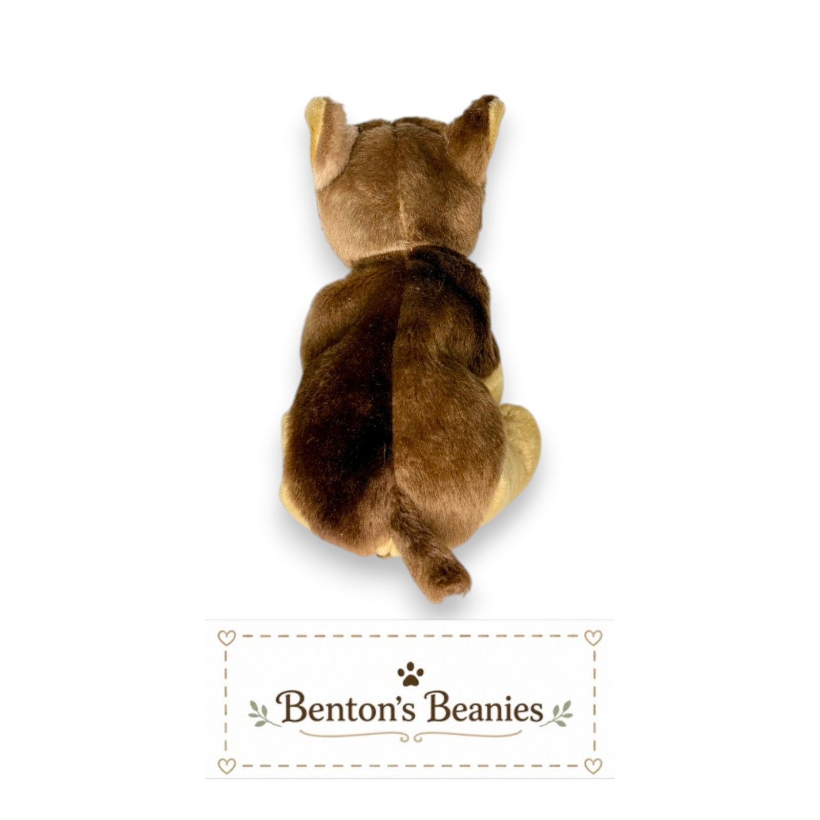 Courage - NYPD the Dog Beanie Baby | Mint Heart & Tush Tag