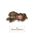 Fetcher the Dog TY Beanie Baby | Minor Heart Tag Vein