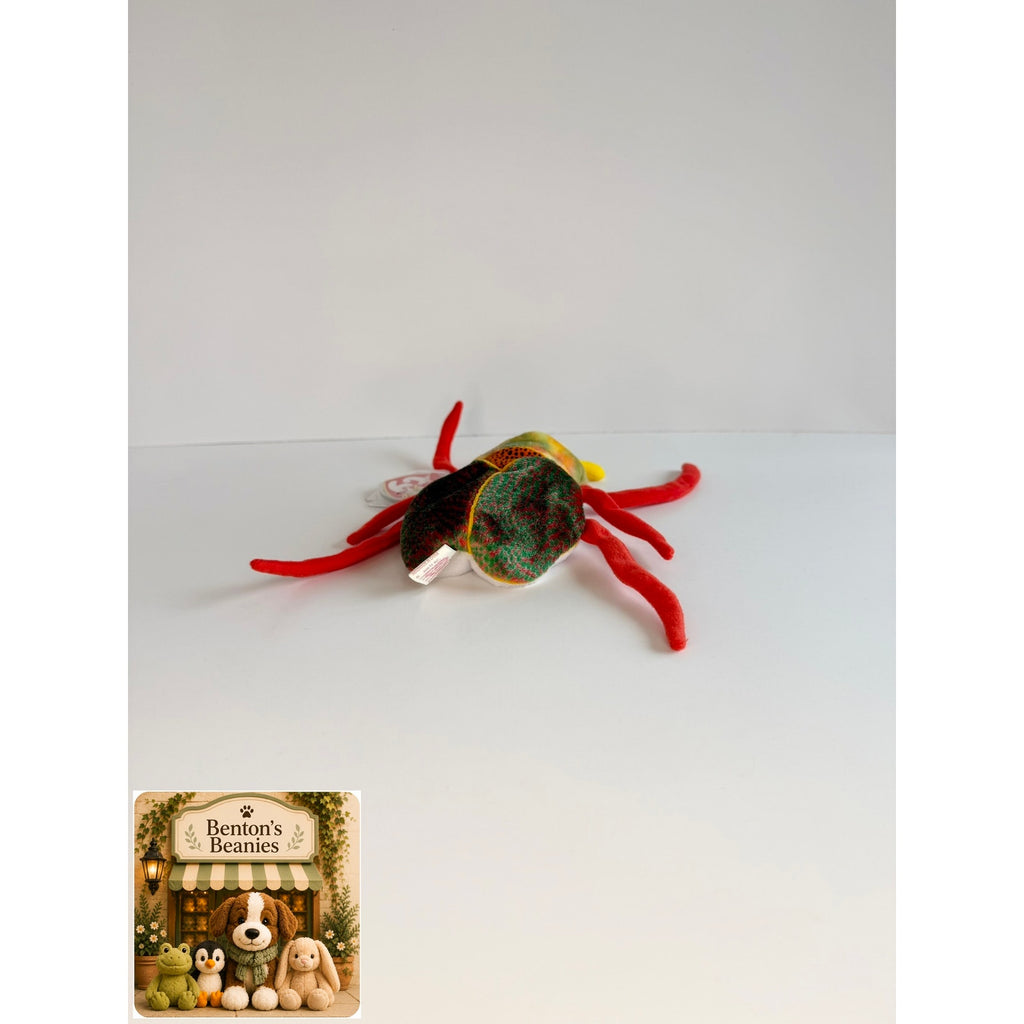 Scurry the Beetle TY Beanie Baby | Mint Heart & Tush Tag