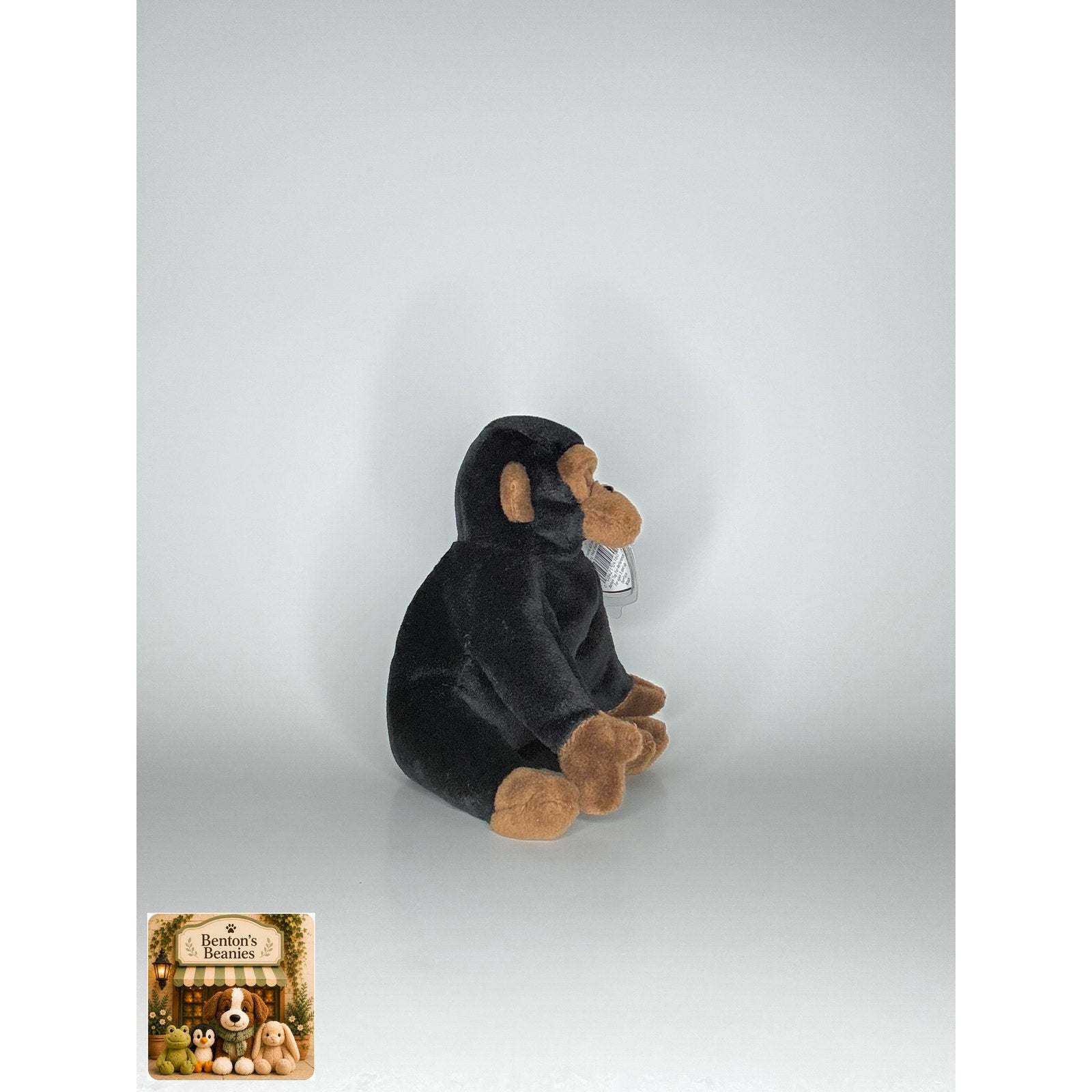 Congo the Gorilla TY Beanie Baby | Mint Heart/Tush Tag