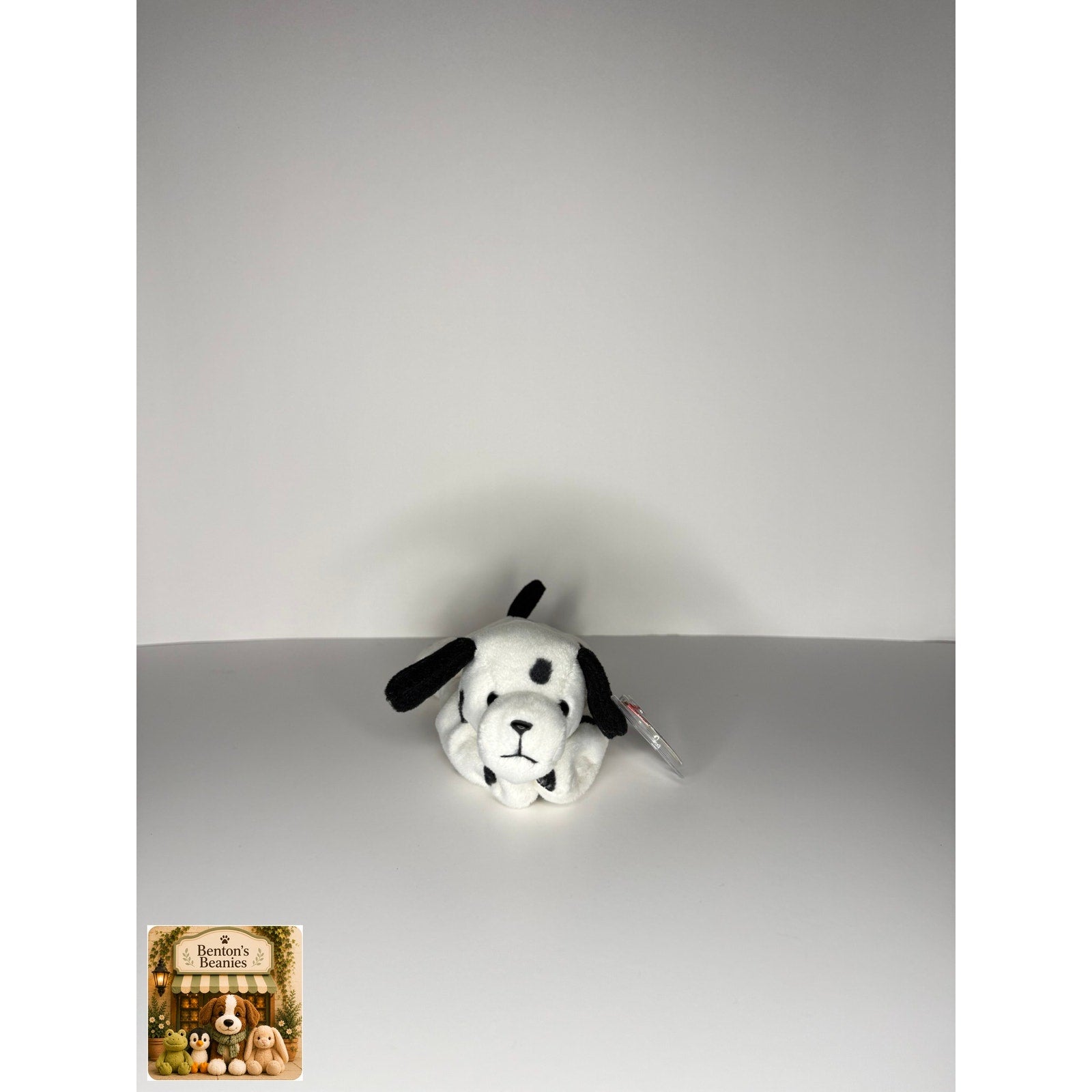 Dotty the Dalmation TY Beanie Baby | Mint Heart & Tush Tag