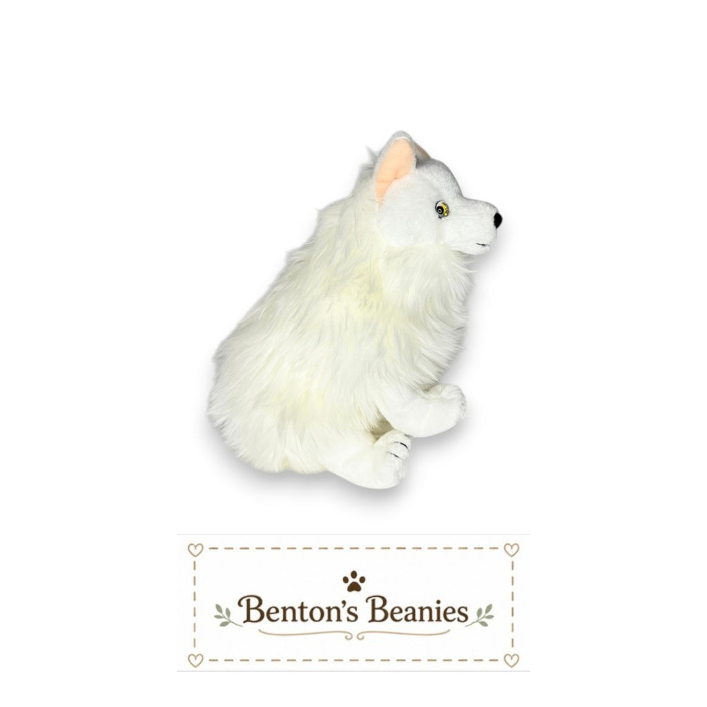 Snocap the Artic Fox Beanie Baby | Mint Heart & Tush Tag