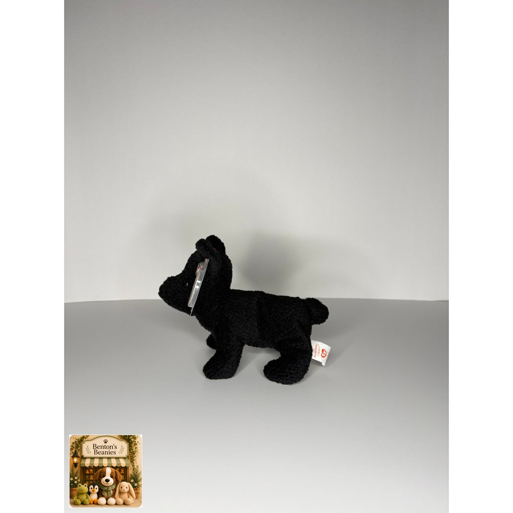 Scottie the Terrier TY Beanie Baby | Mint Heart & Tush Tag
