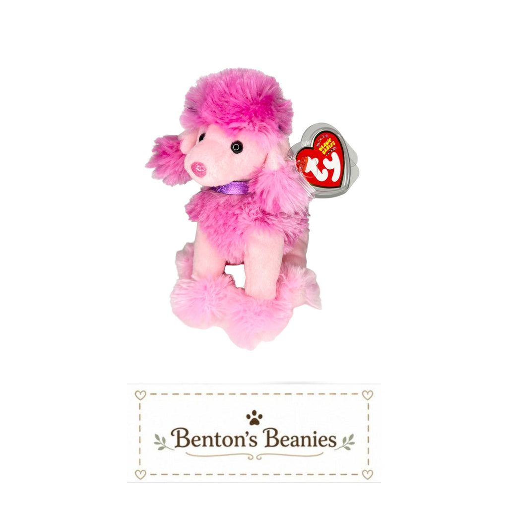Ooh-La-La the Dog TY Beanie Baby | Mint Heart & Tush Tag