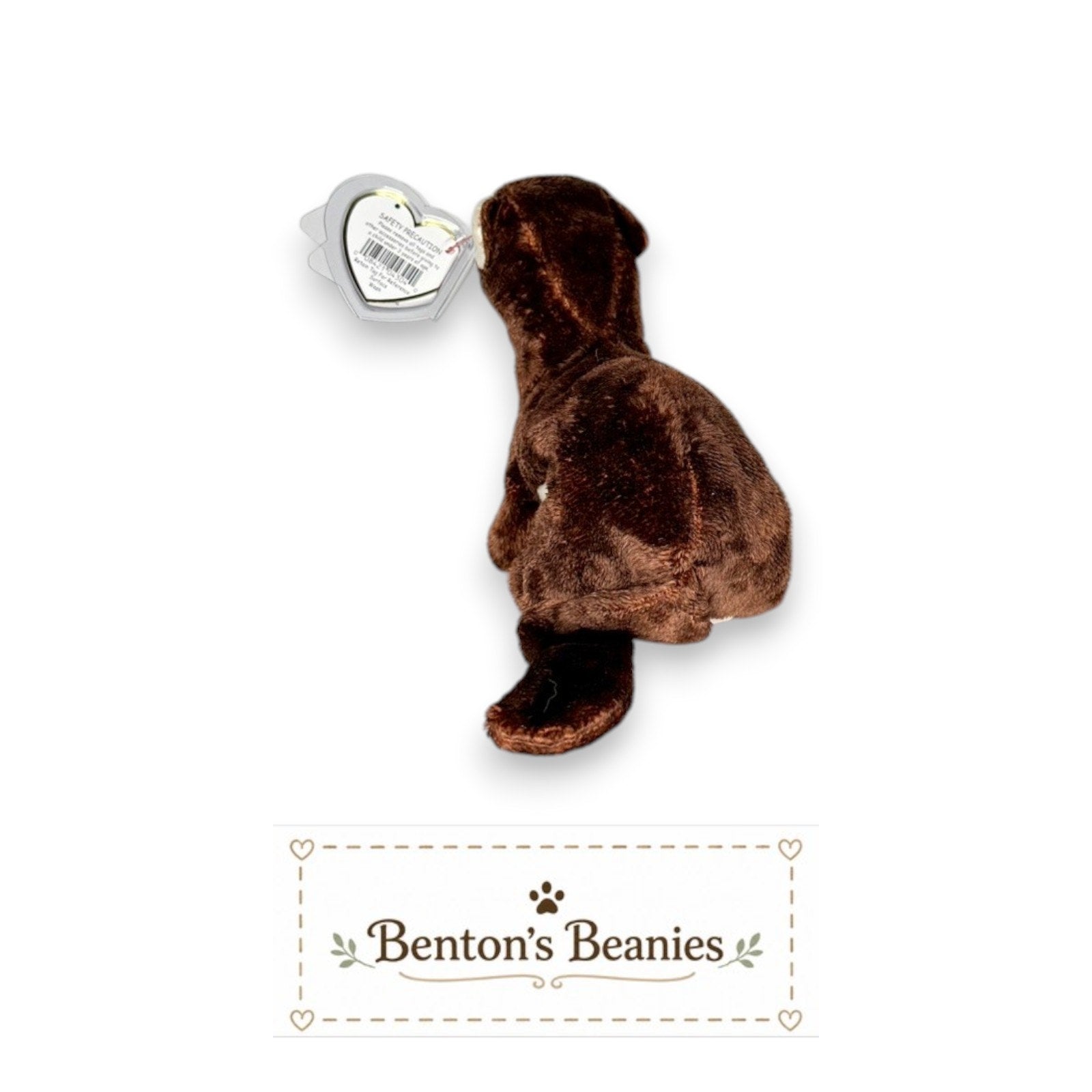Runner (Mean Version) TY Beanie Baby | Mint Heart & Tush Tag