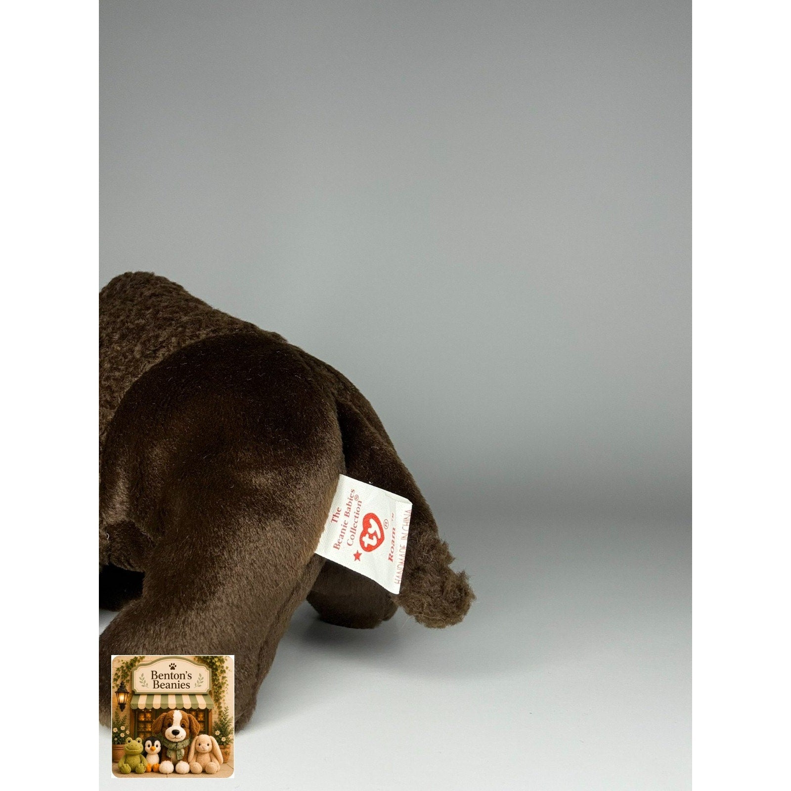 Roam the Buffalo TY Beanie Baby | Mint Heart & Tush Tag