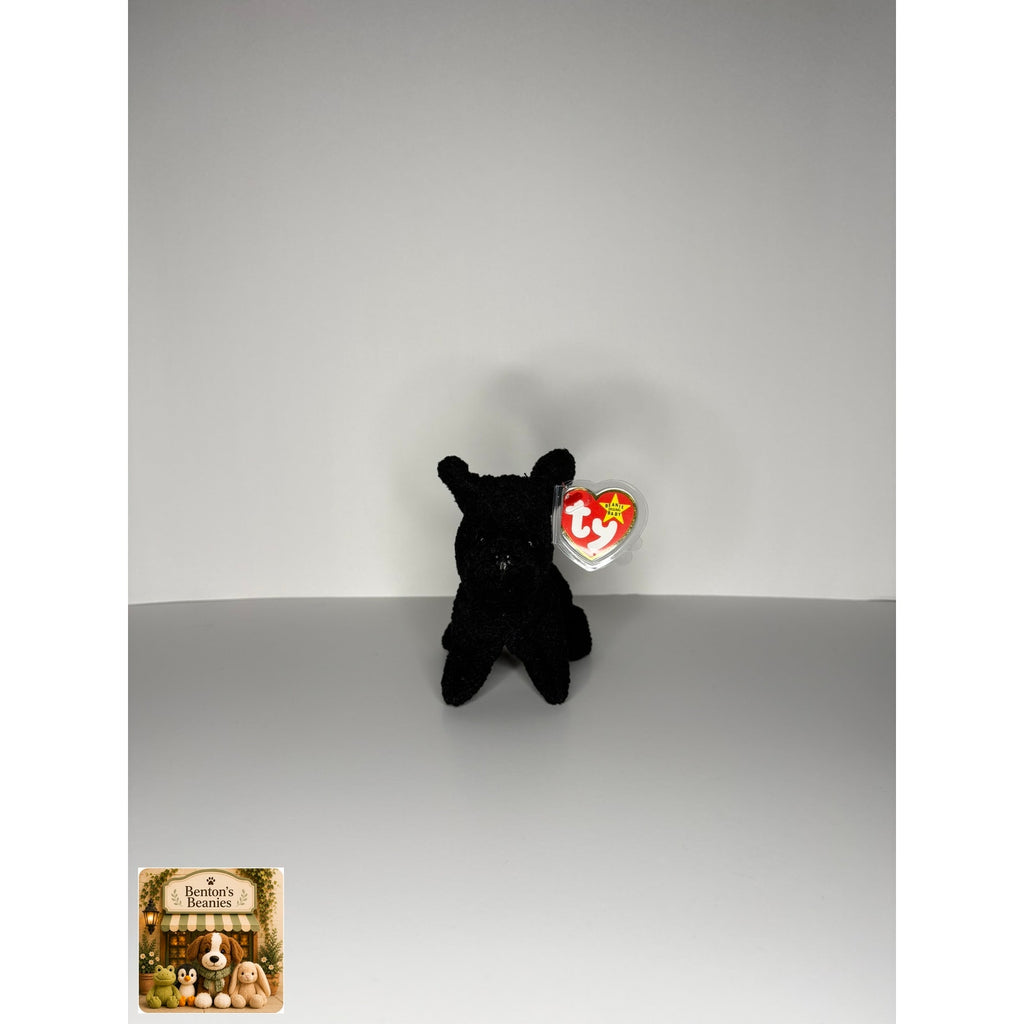Scottie the Terrier TY Beanie Baby | Mint Heart & Tush Tag