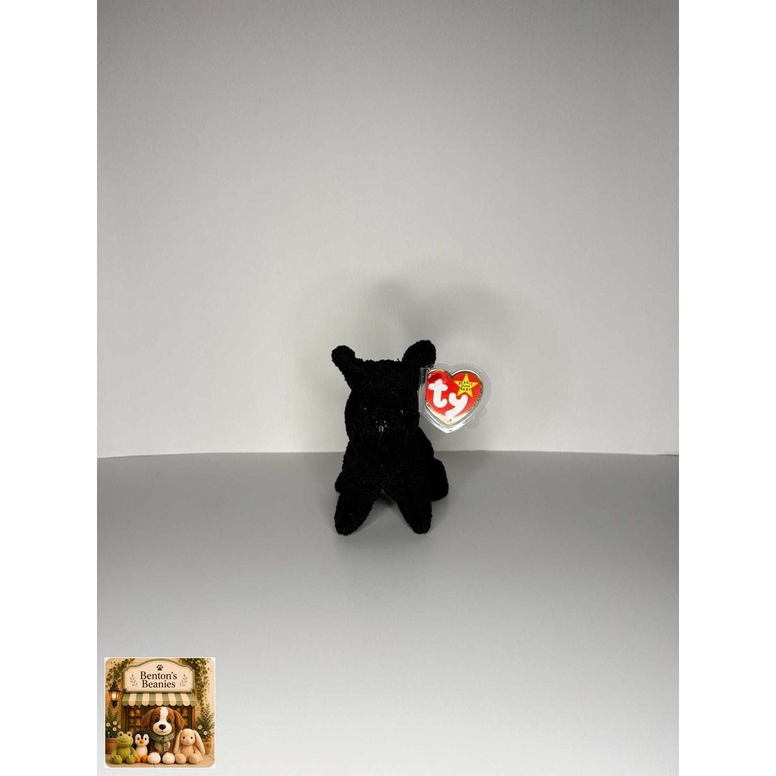 Scottie the Terrier TY Beanie Baby | Mint Heart & Tush Tag