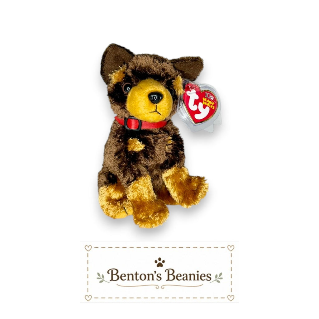 Amigo the Dog TY Beanie Baby | Mint Heart & Tush Tag