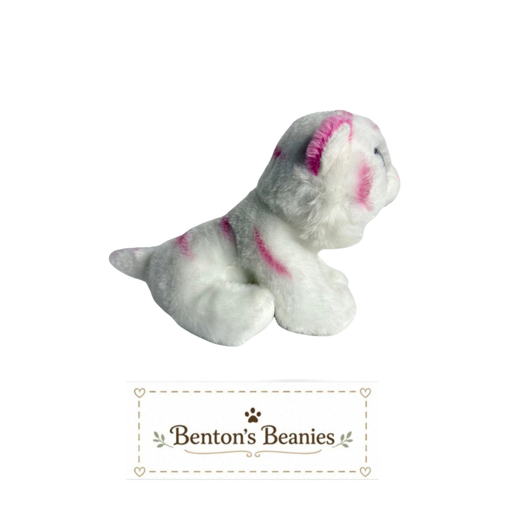 Tabor the Tiger TY Beanie Baby | Mint Heart & Tush Tag