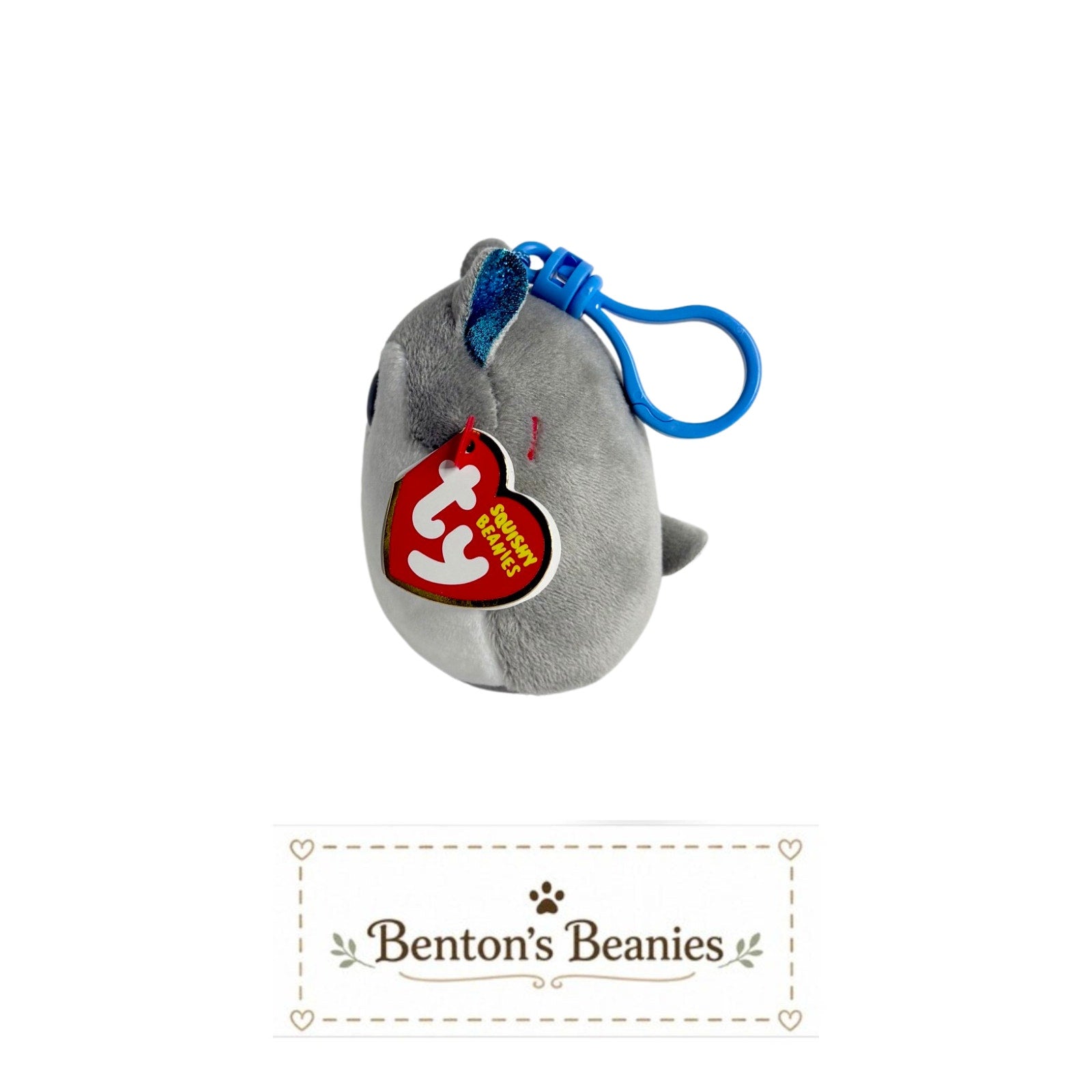 Slush the Dog TY Keyclip | New | Mint with Tags