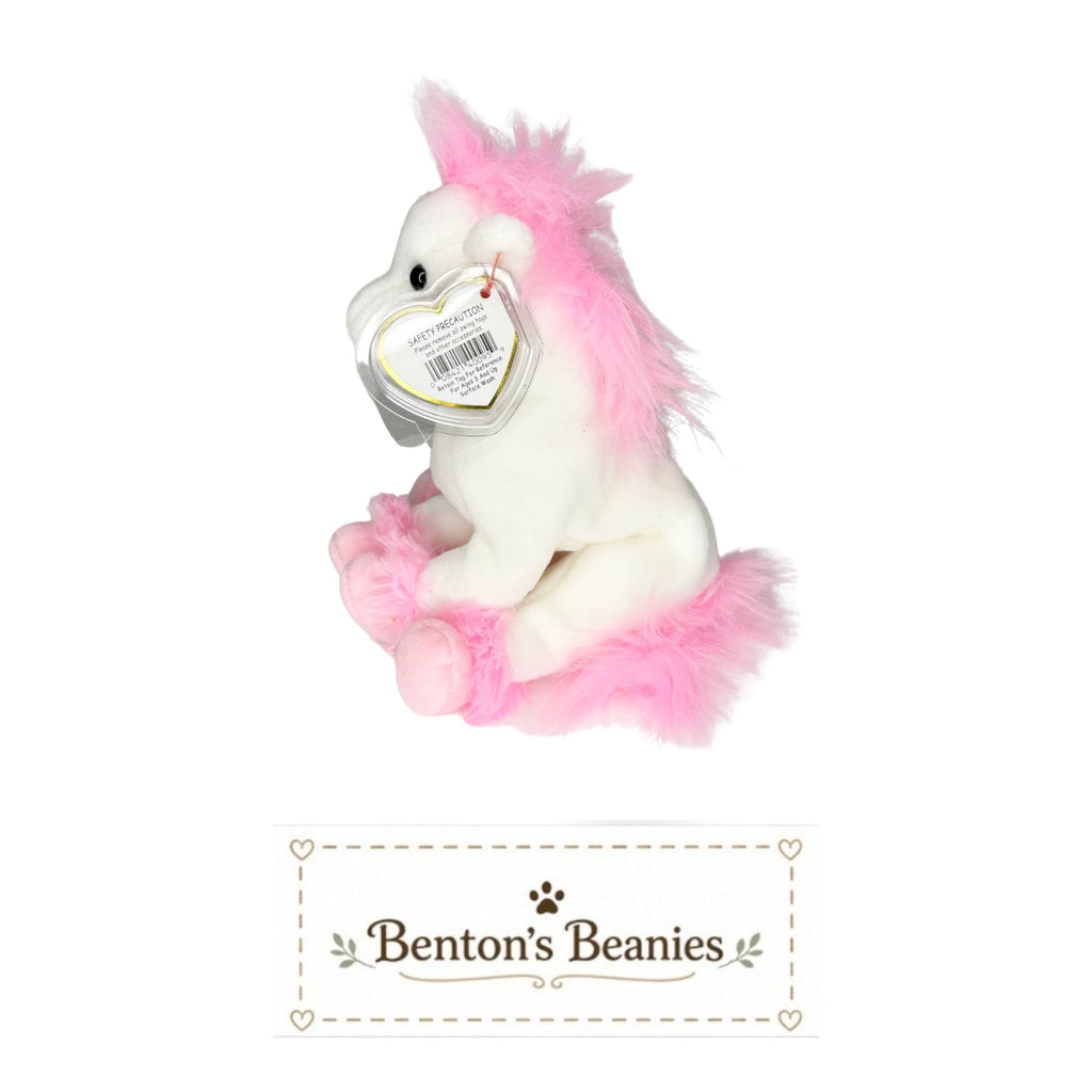 Avalon the Horse TY Beanie Baby | Mint Heart & Tush Tag