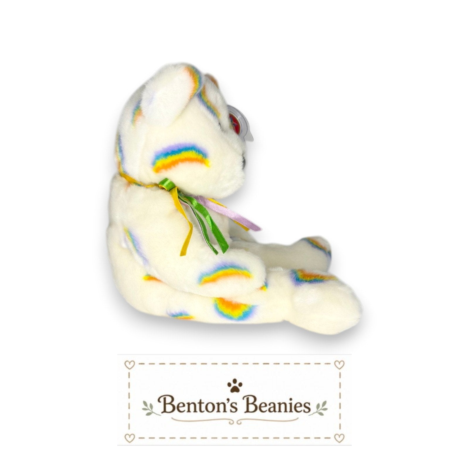 Cheery the Bear TY Beanie Buddies | Mint Tags
