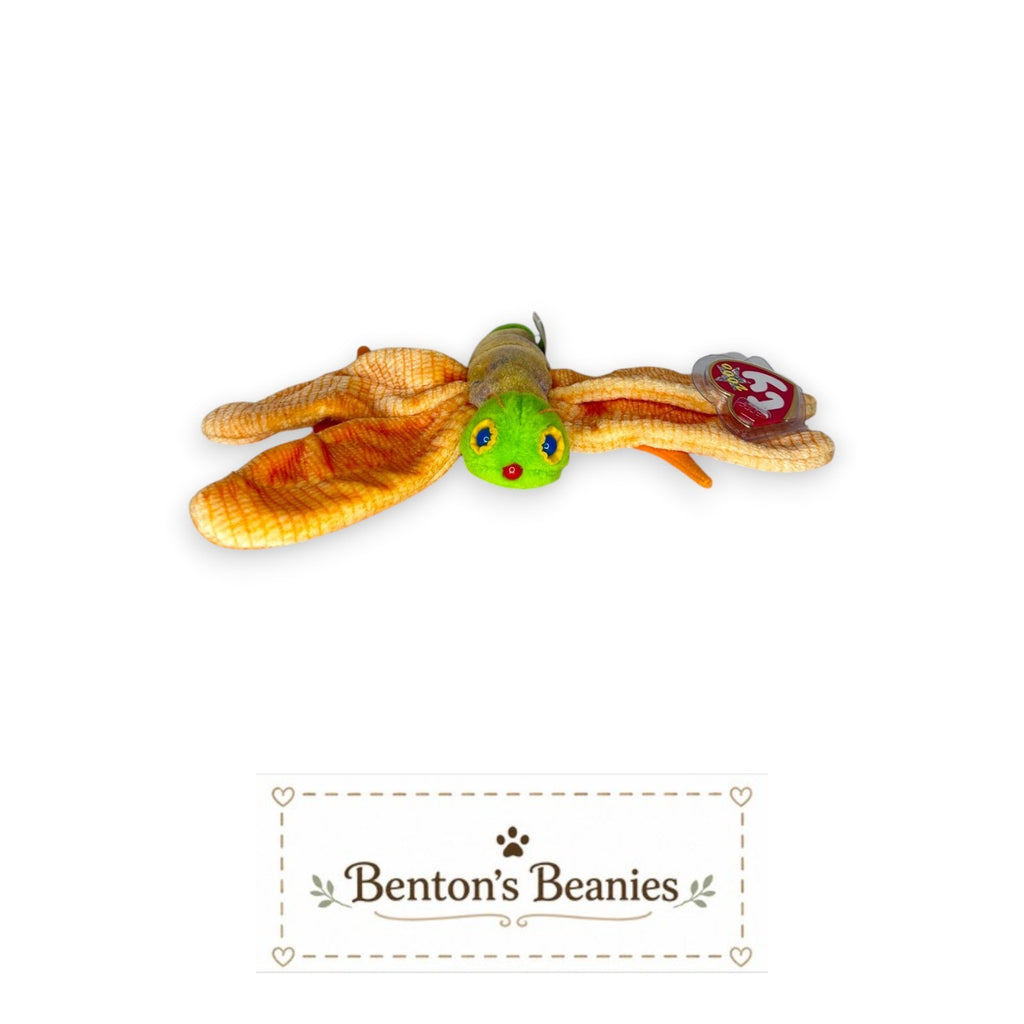 Glow the Firefly TY Beanie Baby | Mint Heart & Tush Tag