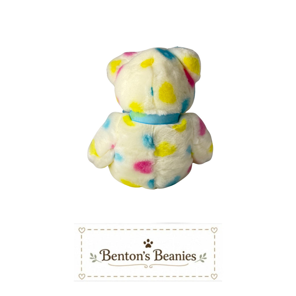 Kissme the Bear TY Beanie Buddies | Mint Heart & Tush Tags