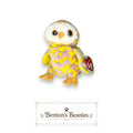 Twilight the Owl TY Beanie Baby | Mint Heart & Tush Tag