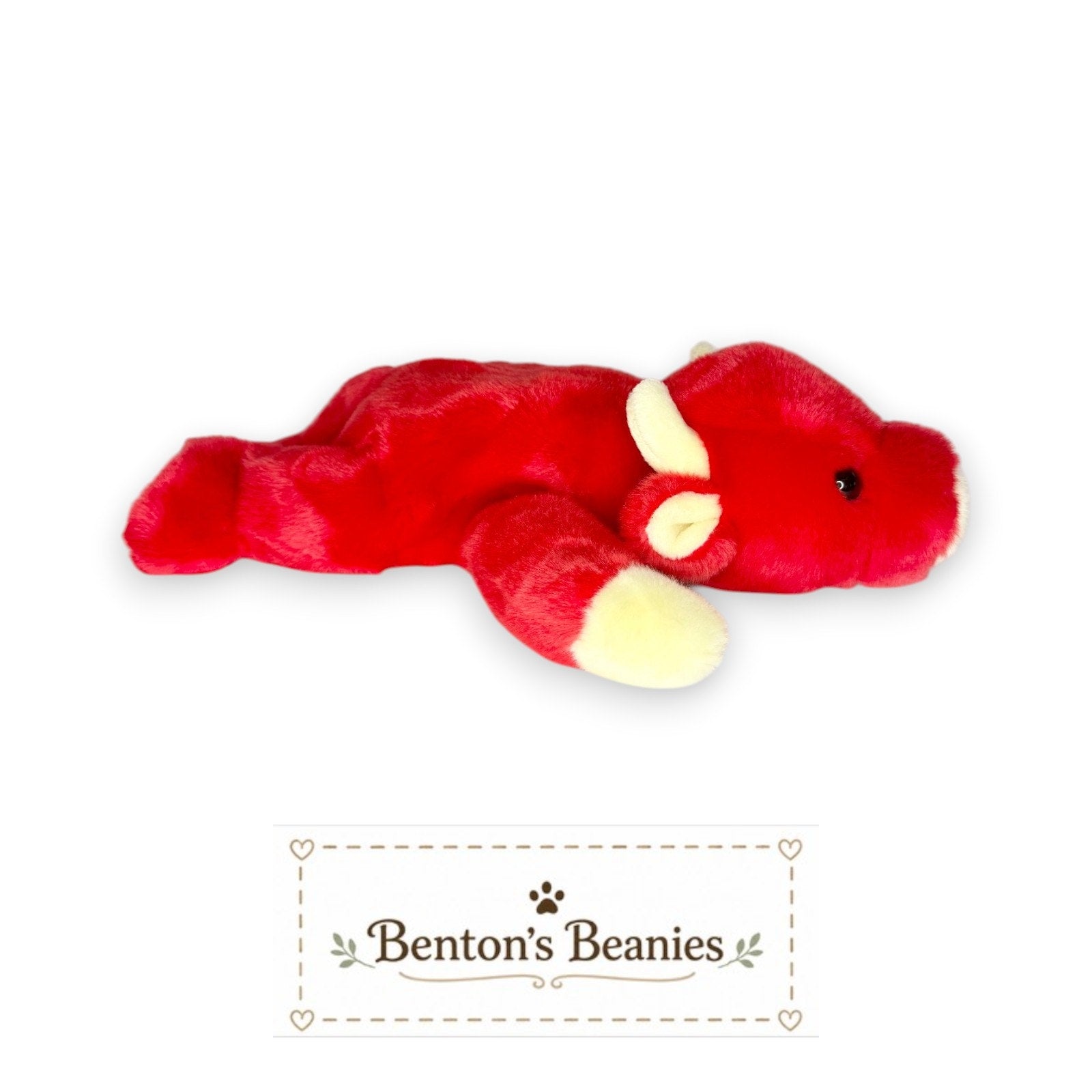 Snort the Bull TY Beanie Buddies | Mint Tags