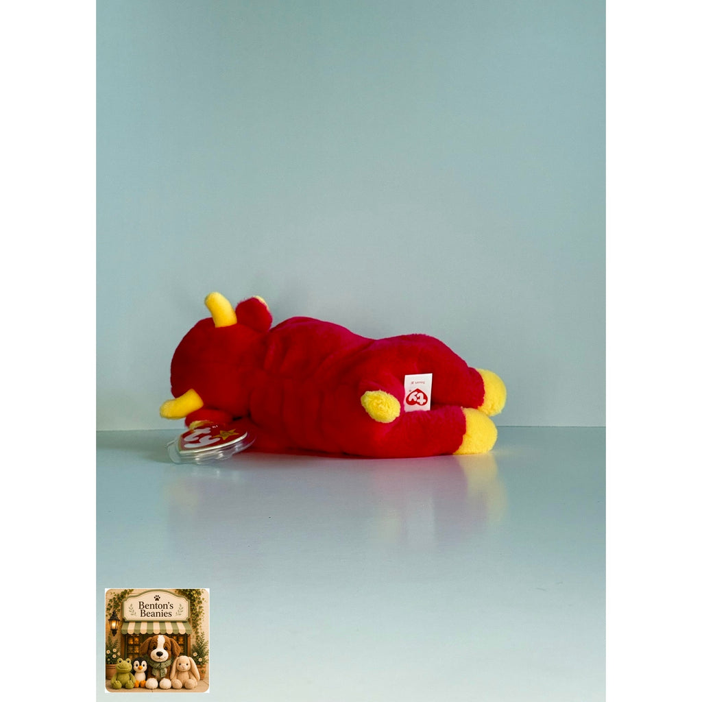 Snort II the Bull TY Beanie Baby | Mint Heart/Tush Tag NEW