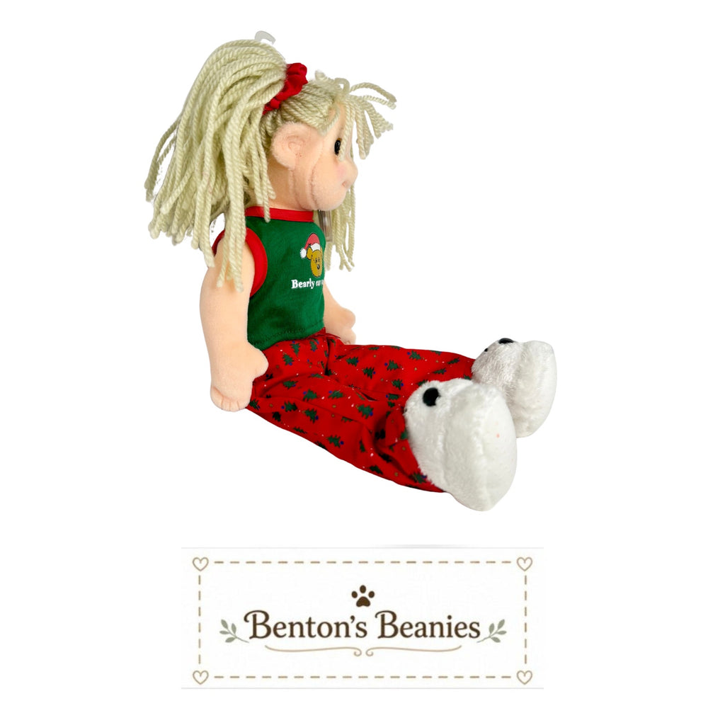 Jolly Janie TY Beanie Boppers | Mint Heart & Tush Tag