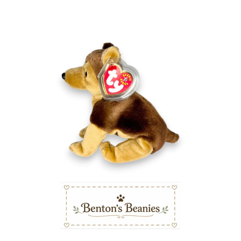 Courage - NYPD the Dog Beanie Baby | Mint Heart & Tush Tag