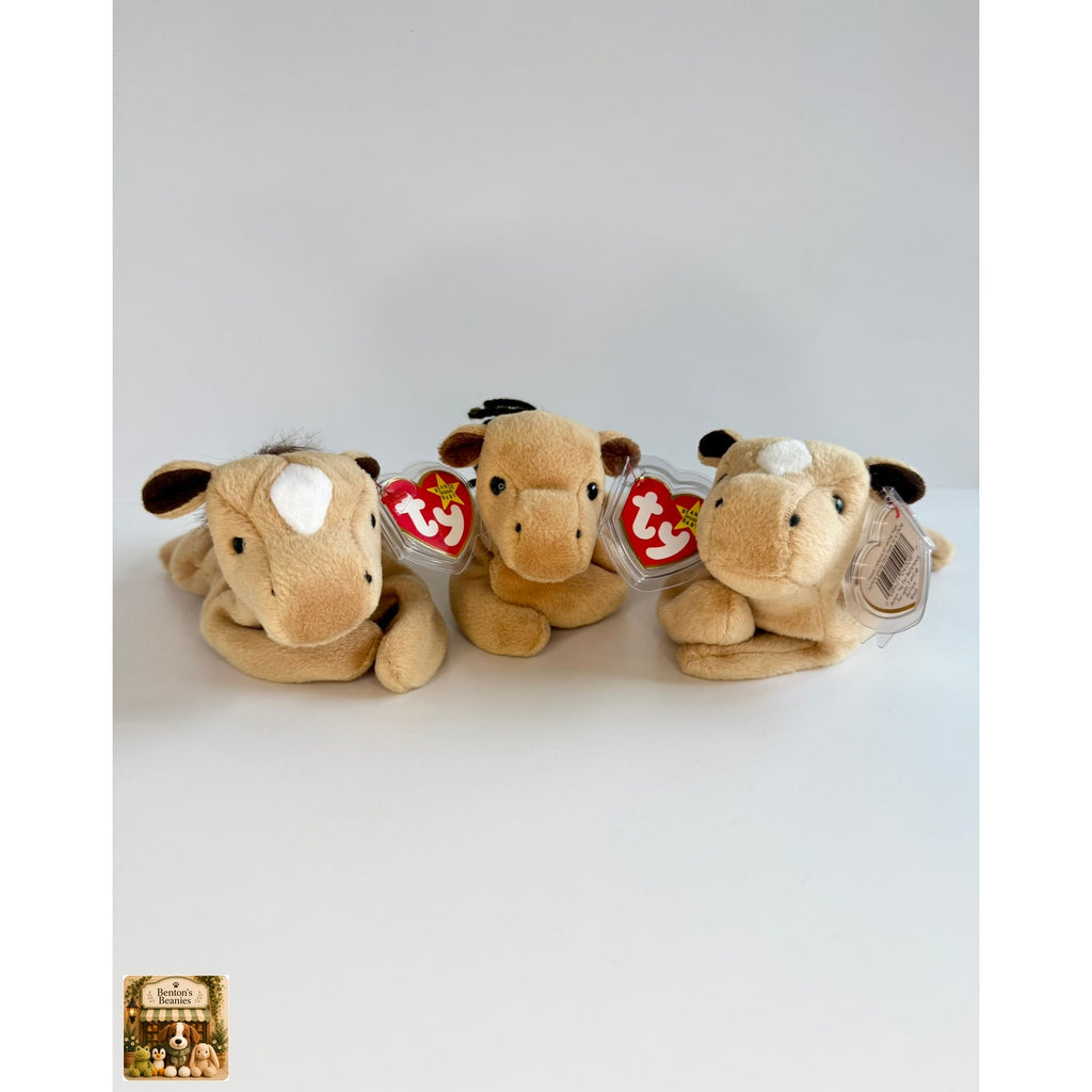 Derby the Horse TY Beanie Babies | Mint Heart & Tush Tag