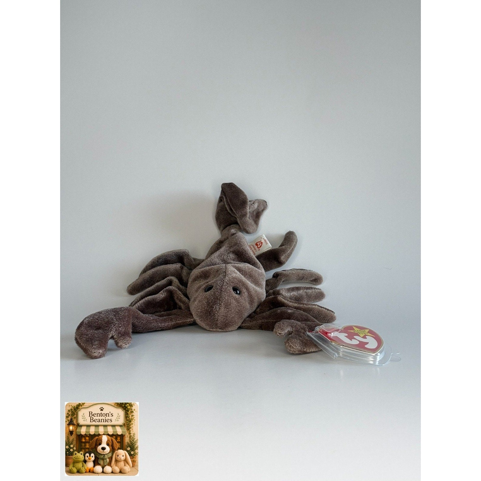 Stinger the Scorpion TY Beanie Baby | Mint Heart & Tush Tag