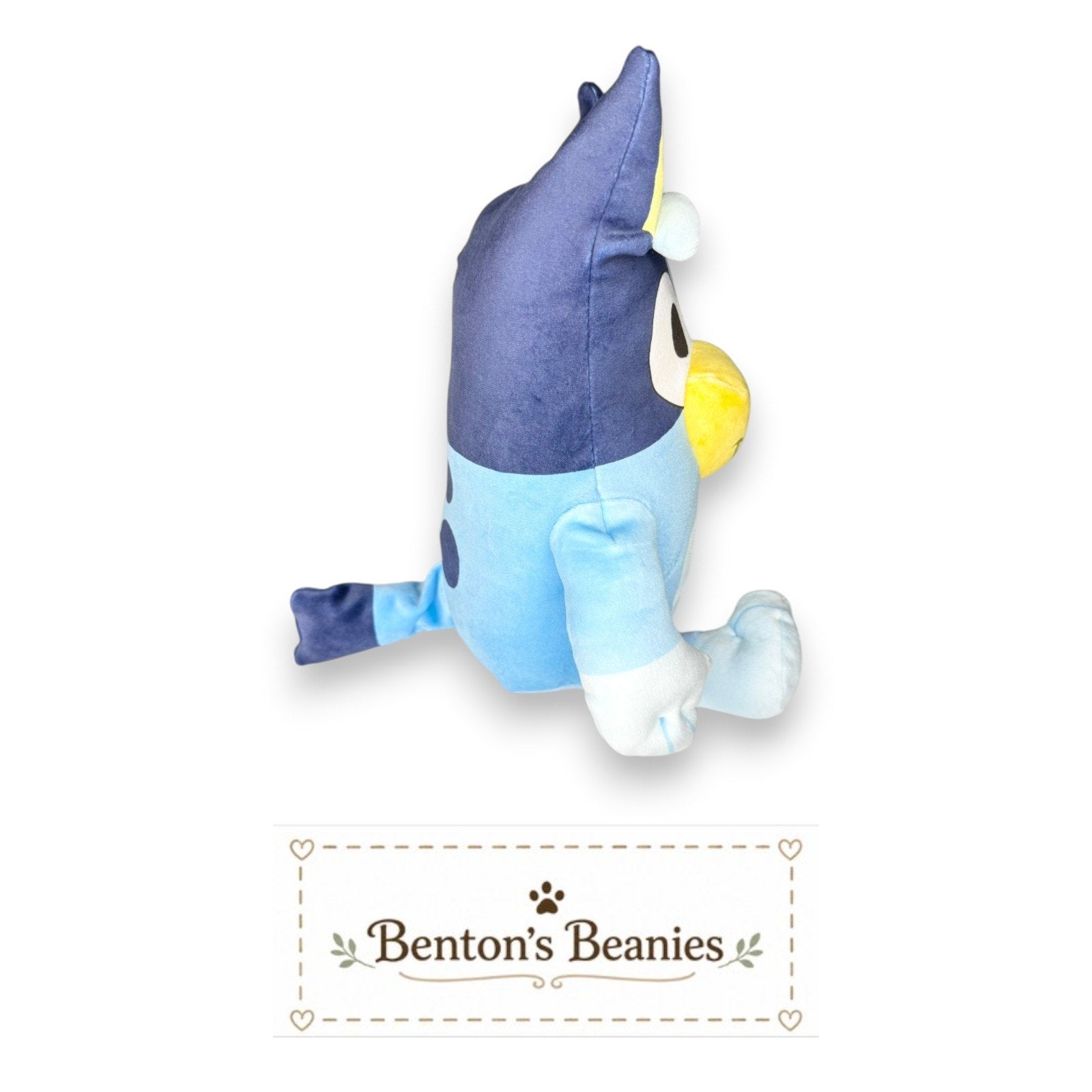 Bluey Official TY Beanie Buddies | Mint Heart & Tush Tags