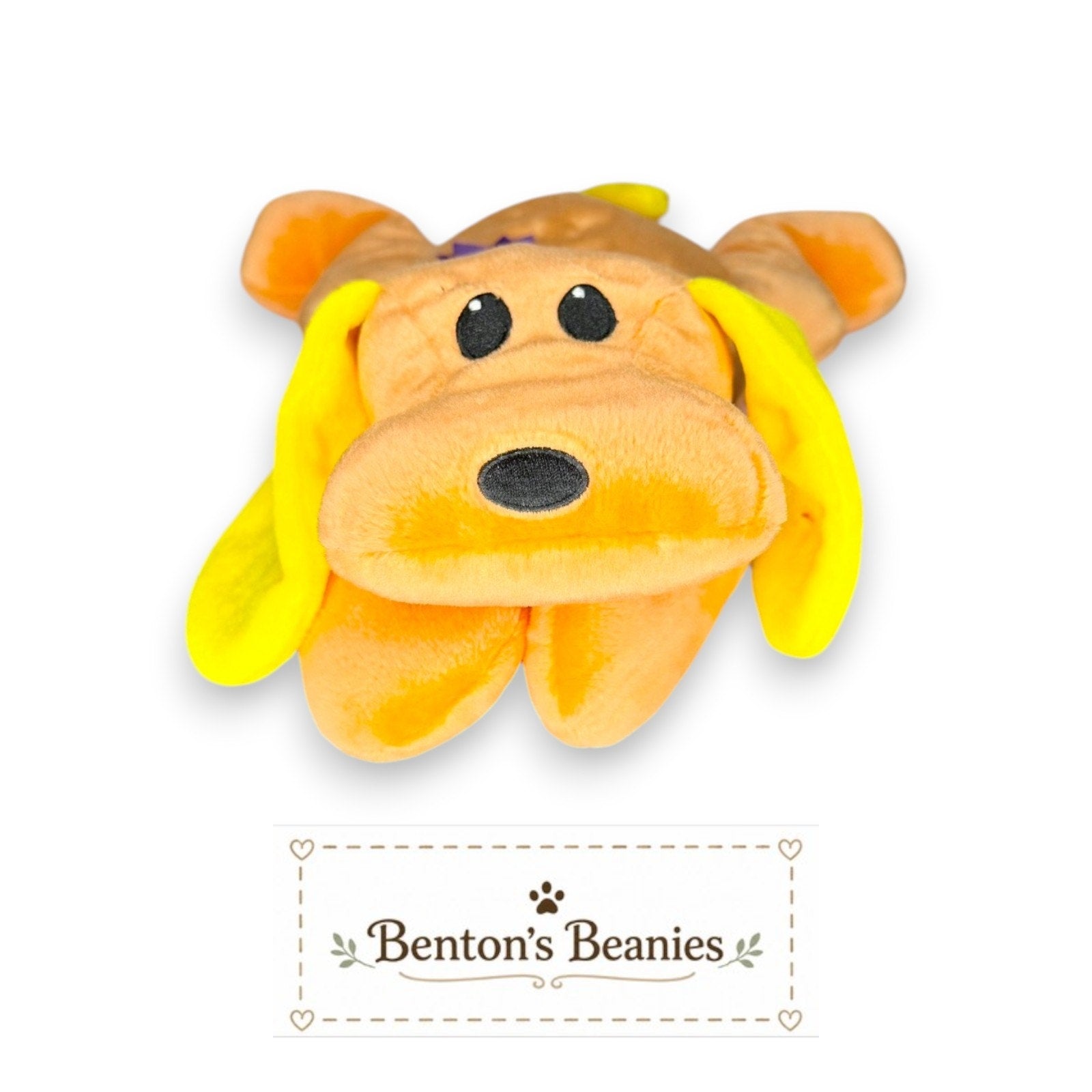 Woof the Halloween Dog TY Pillow Pal | Mint Heart & Tush Tag