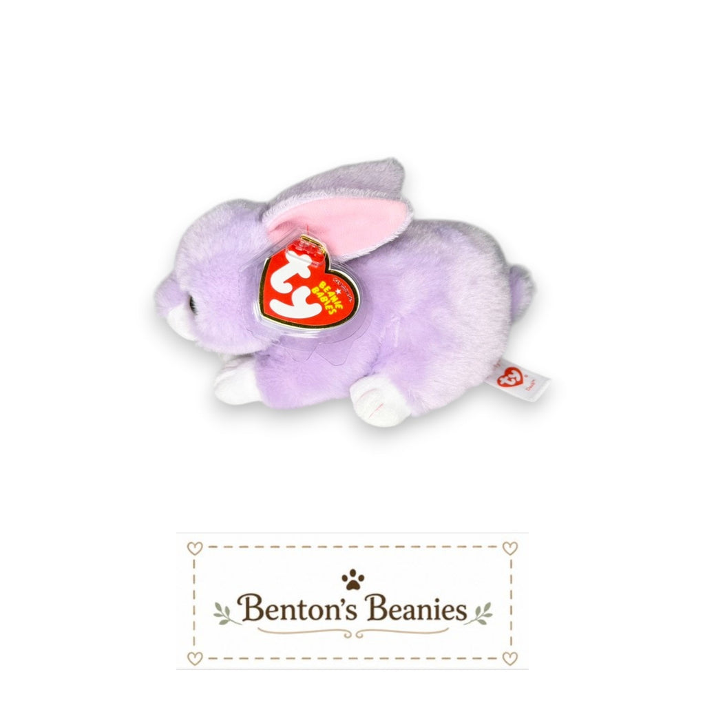 Dash the Rabbit TY Beanie Baby | Mint Heart & Tush Tag